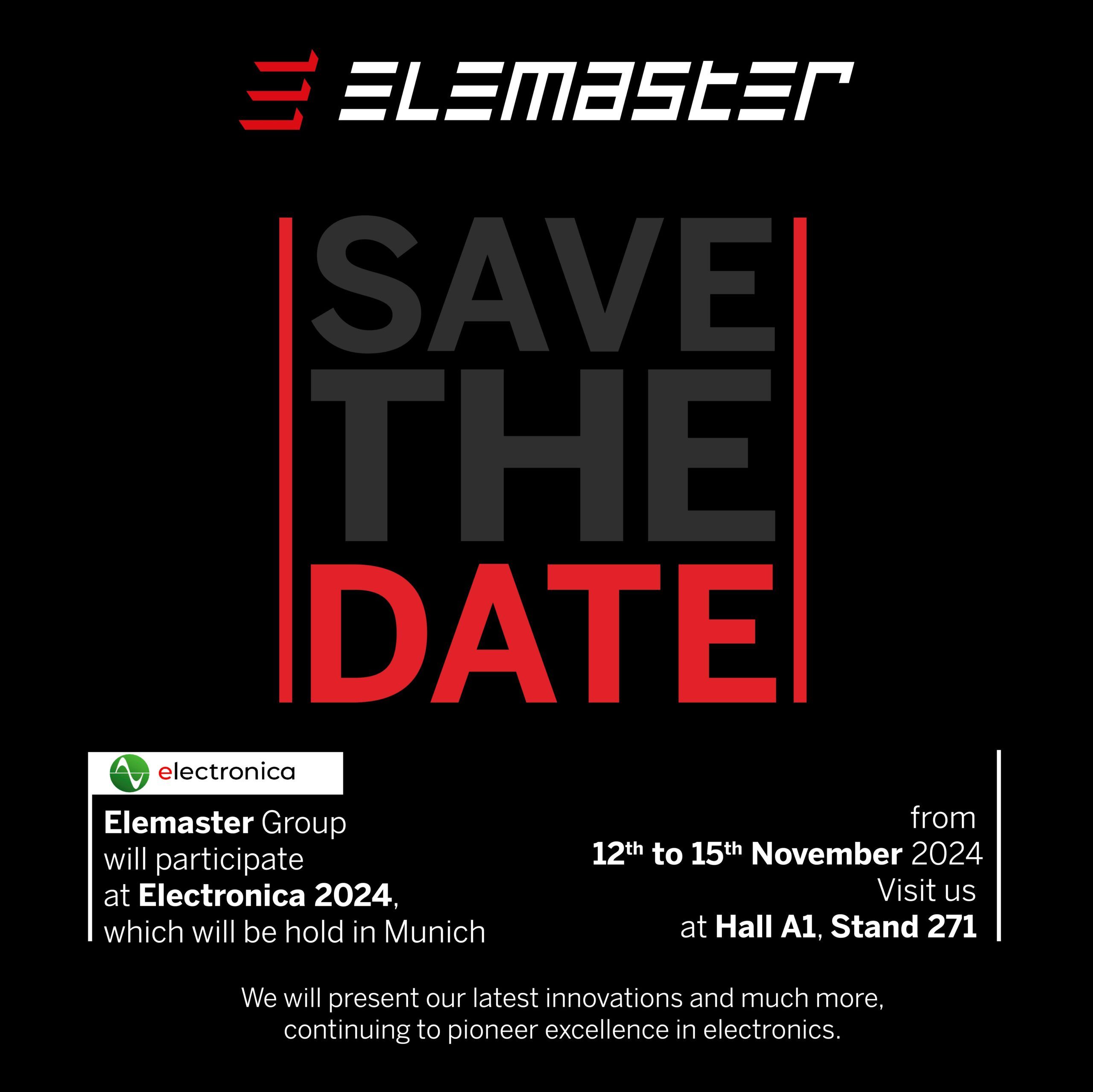 Elemaster Group at Electronica 2024