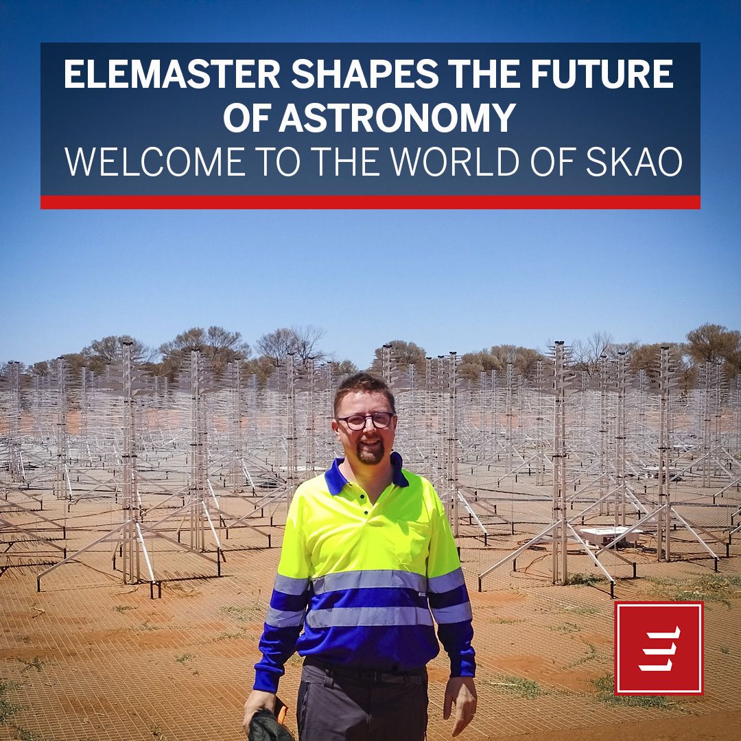 Elemaster shapes the future of astronomy: welcome to the world of SKAO